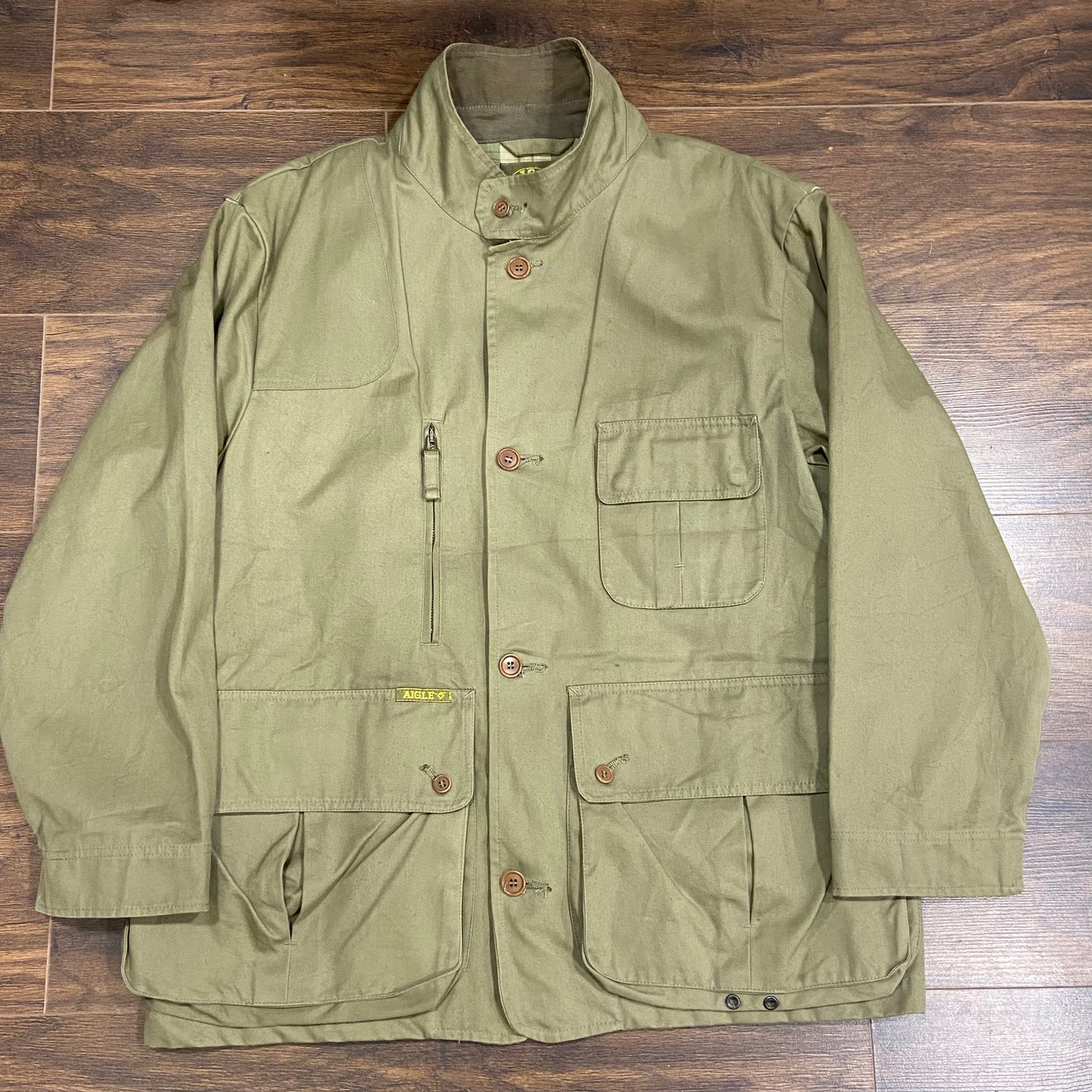 French hunting jacket by Aigle, size L / XL