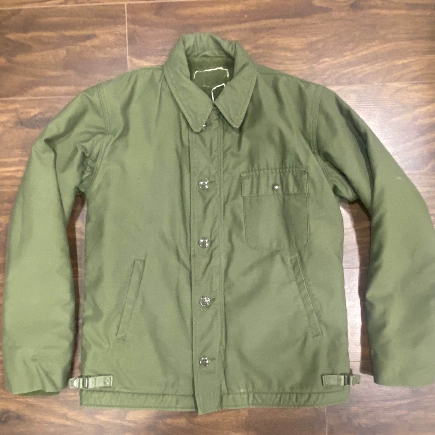 US Navy A2 deck jacket size large