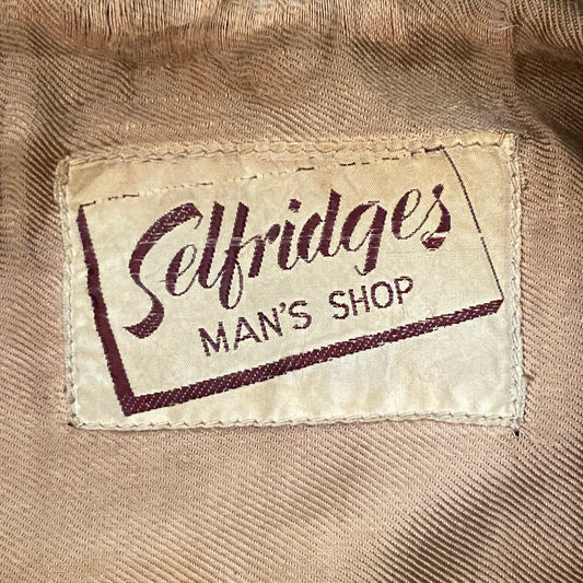 1940s Selfridges duffle coat, extra large, beautiful
