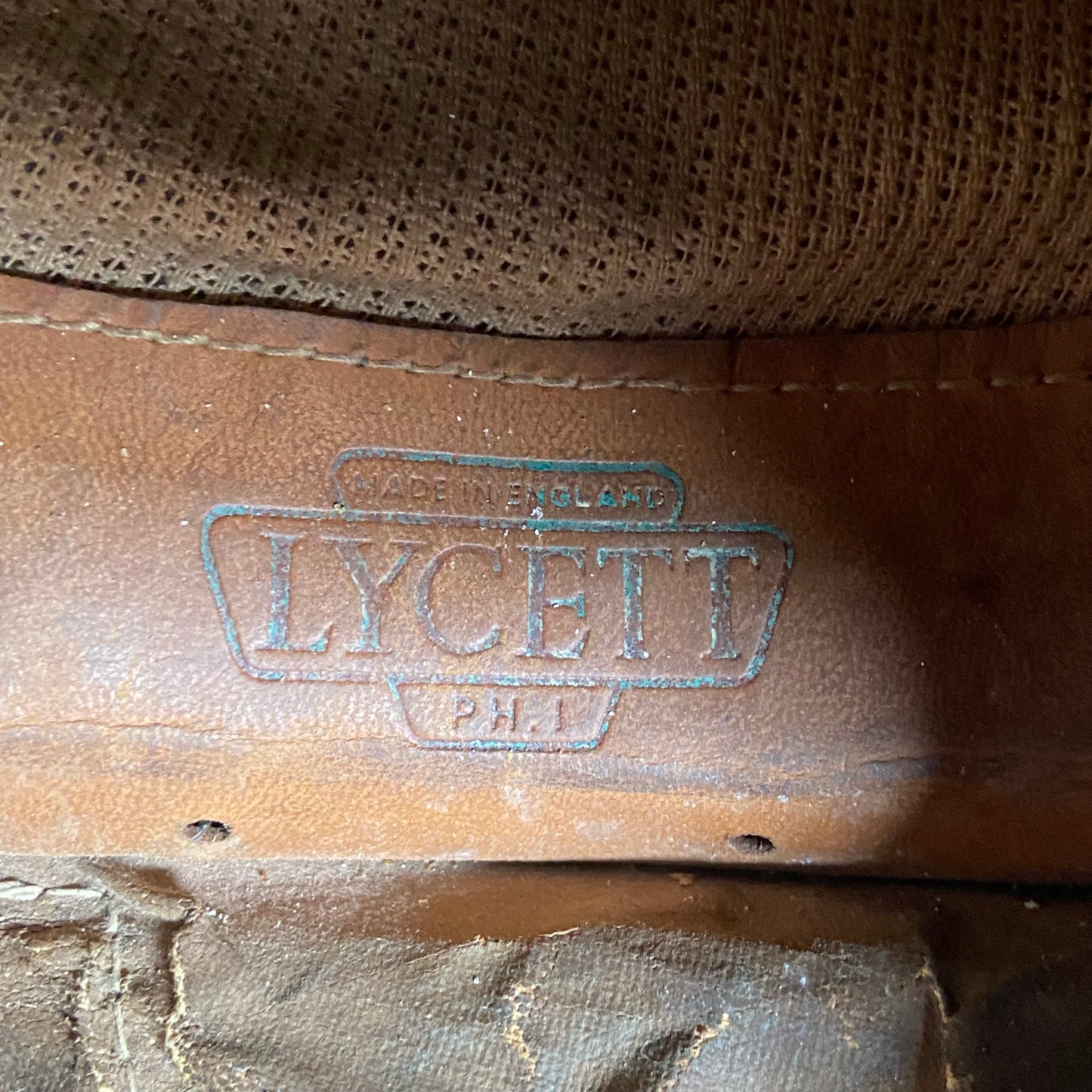 1940s/50s Lycett motor racing helmet