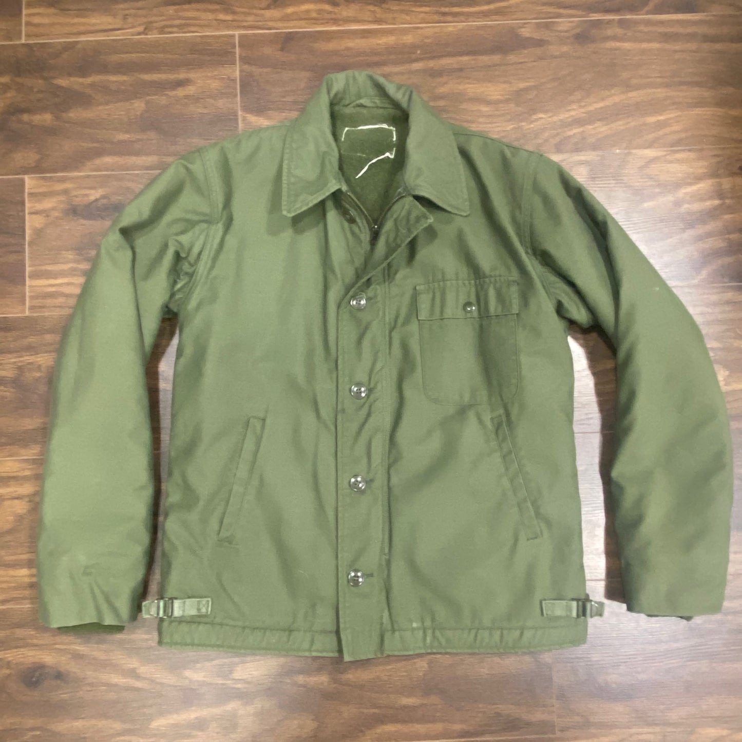 US Navy A2 deck jacket size large