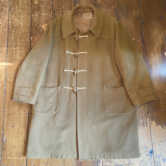 1940s Selfridges duffle coat, extra large, beautiful