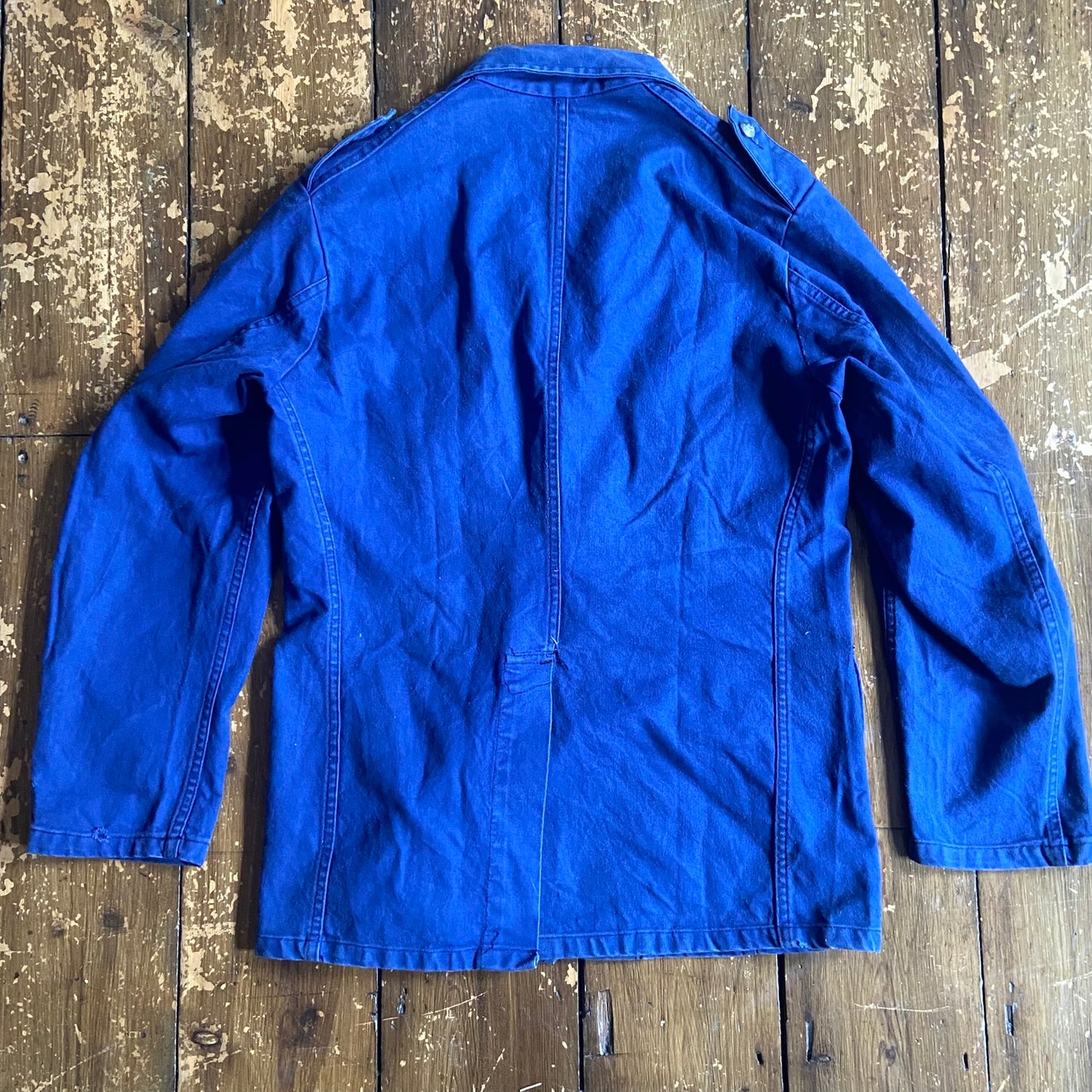 1950s/60s French Firefighters workwear jacket, size medium