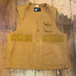 1960s duck canvas hunting vest by Dryback, size medium