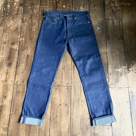 Deadstock raw selvedge Levi's Made and Crafted 501 jeans 34/34