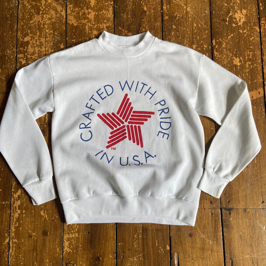 1980s Wrangler USA crafted with pride sweatshirt, medium