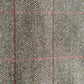 Deadstock Bladen Supasax herringbone tweed Balmacaan overcoat, medium