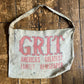 1940s/50s Grit newspaper delivery bag