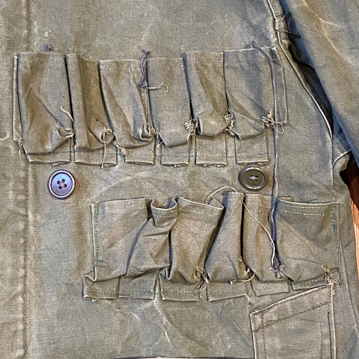 Modified military/hunting jacket medium/ large