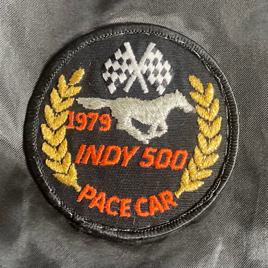 1979 Indy 500 Ford Mustang pace car jacket, size large