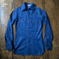 Early 1970s deadstock Levi's big E denim shirt, small