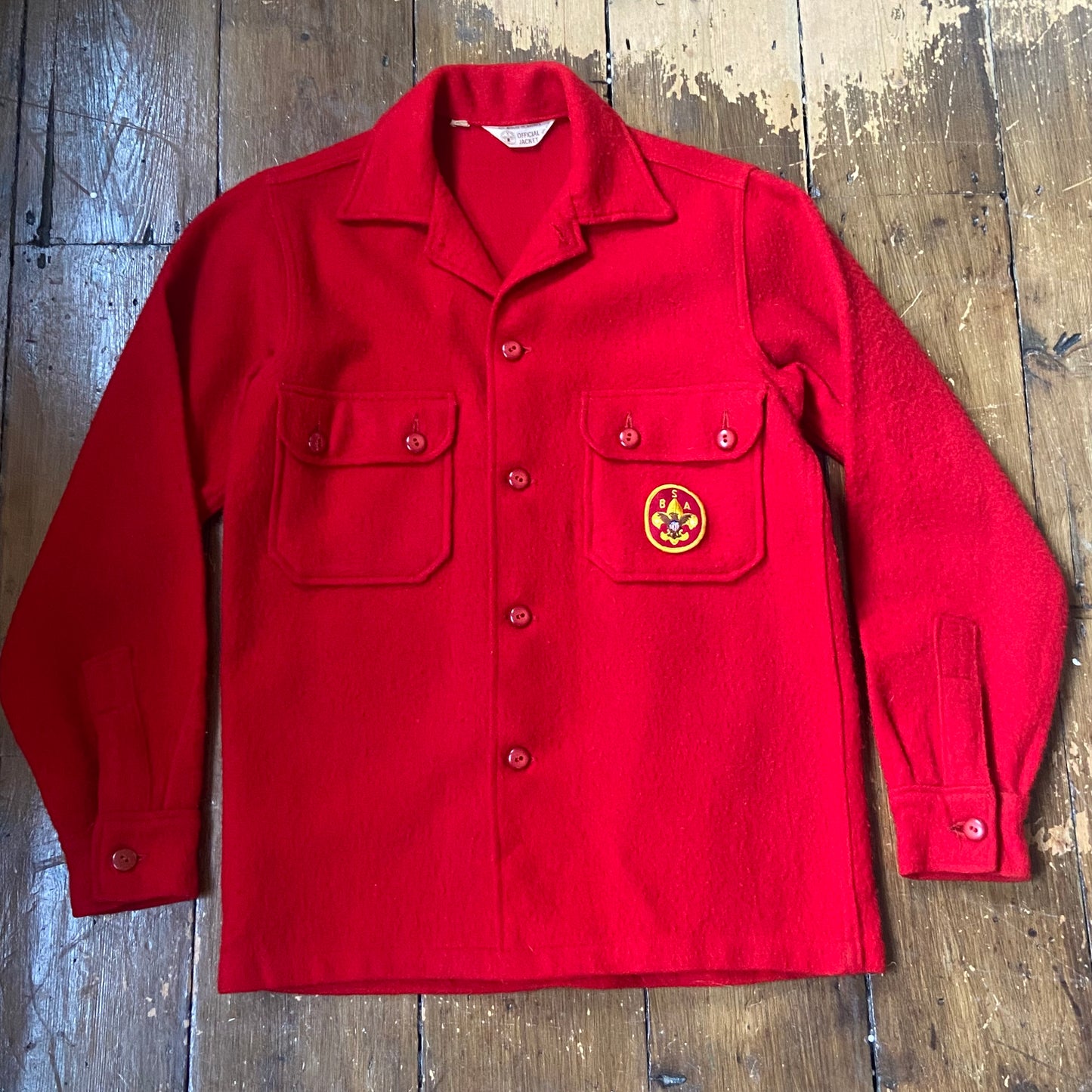 1950s Boy Scouts of America overshirt, medium