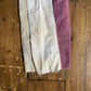 Deadstock 1960s patchwork cord jeans by Harry Fenton 28" waist