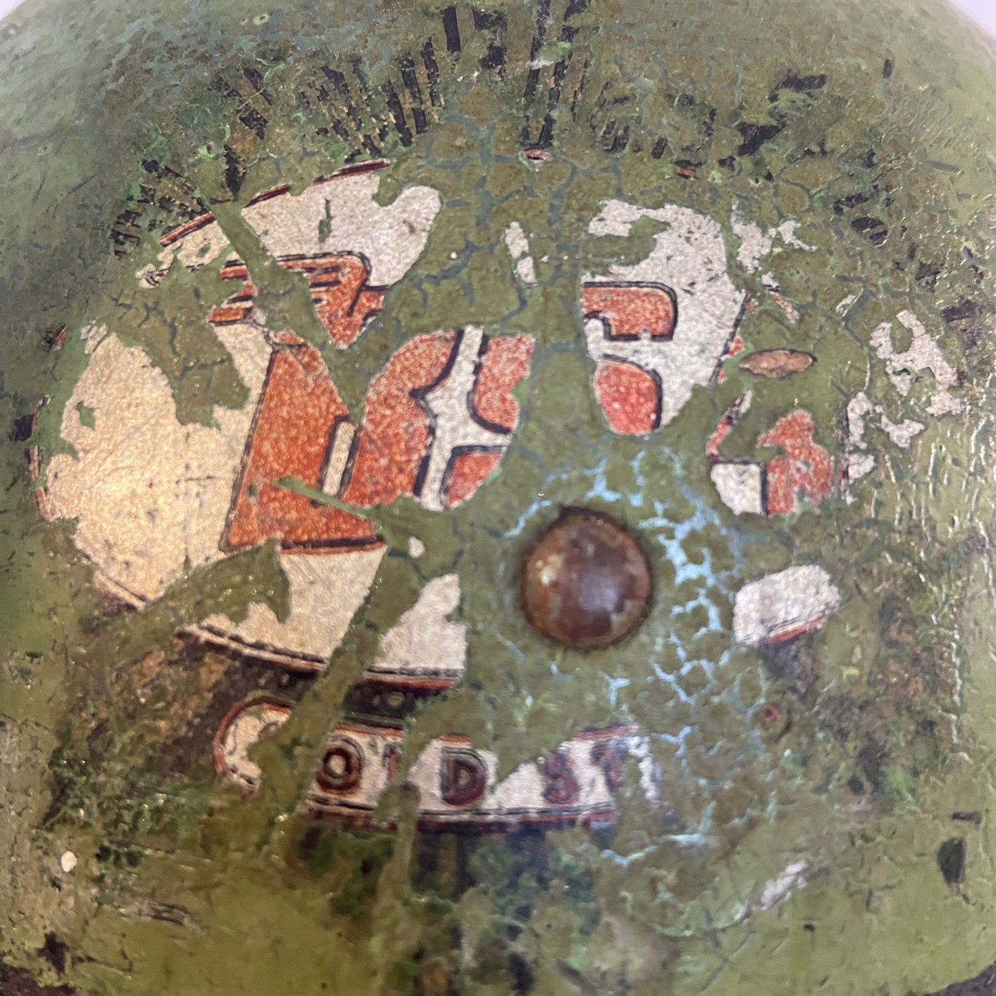 1940s 'Centurion' motorcycle helmet with BSA decal