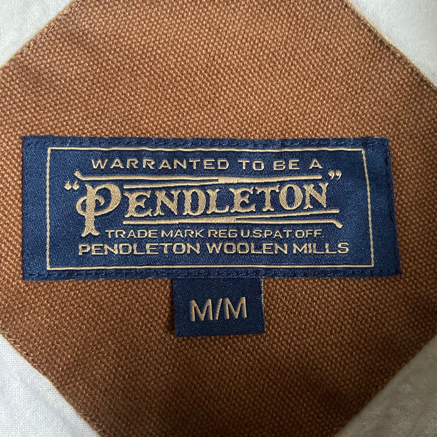 Pendleton Hudson Bay fleece jacket, medium