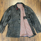 1950s French firefighter's leather jacket, size large