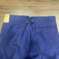 Deadstock 1950s French cinch back fishtail workwear trousers  36-38"waist