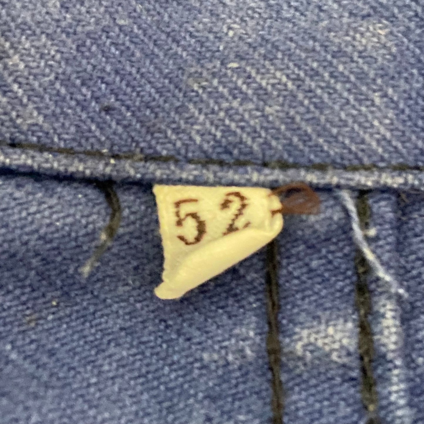 1950s/60s French Firefighters workwear jacket, size medium