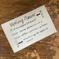 Early 20th century fortune telling cards