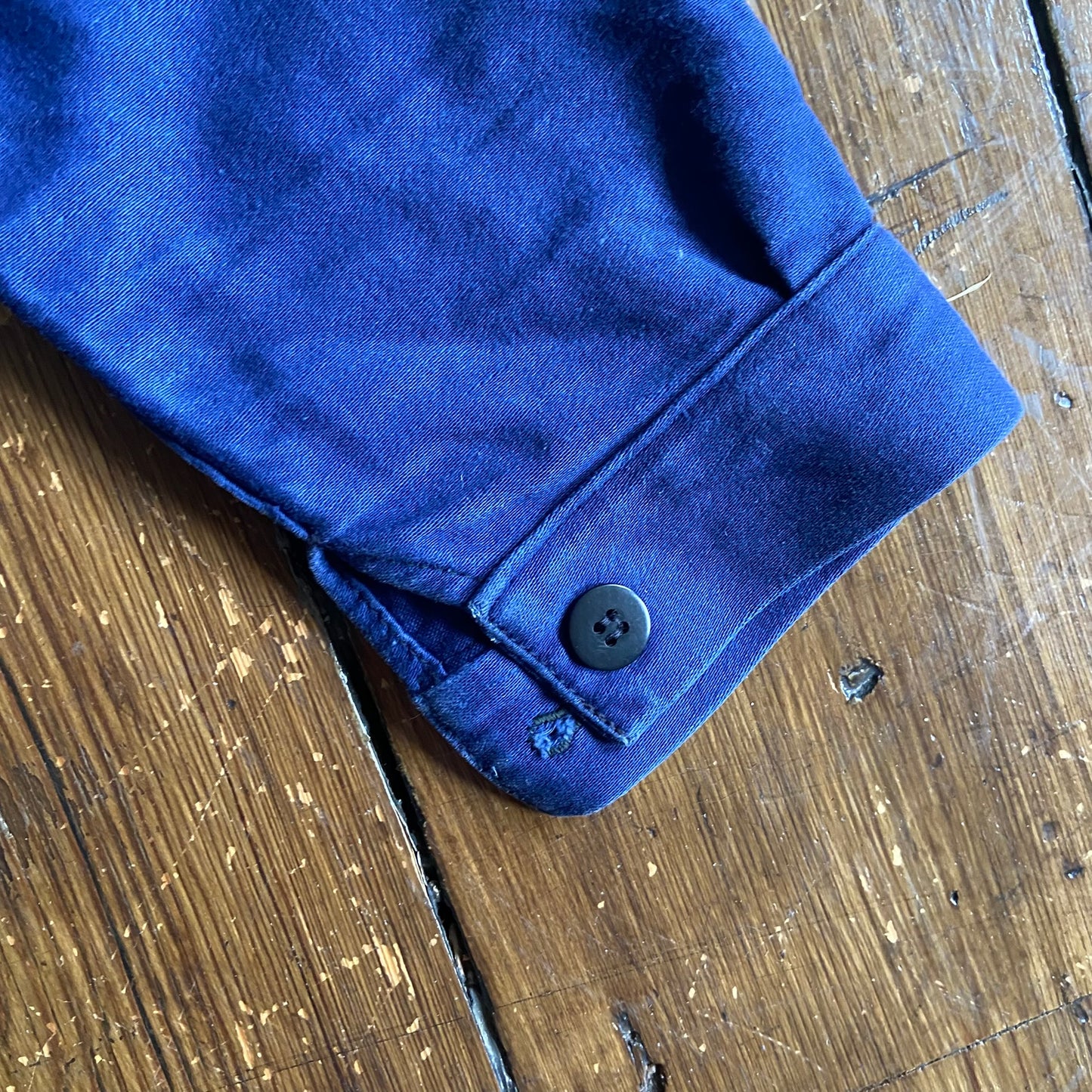 1950s French moleskin workwear jacket, size medium