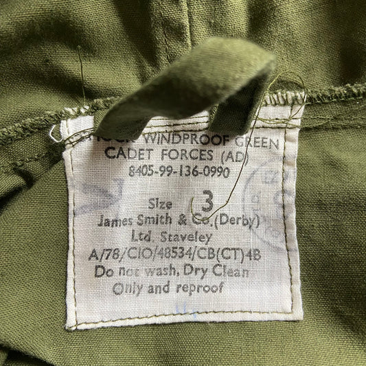 British Army cadet smock size 3 S/M