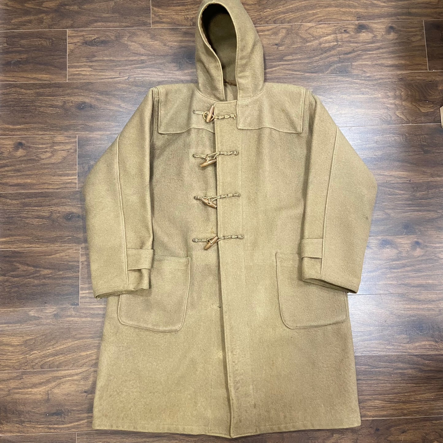 1940s WW2 era Royal Navy duffle coat XL/ XXL