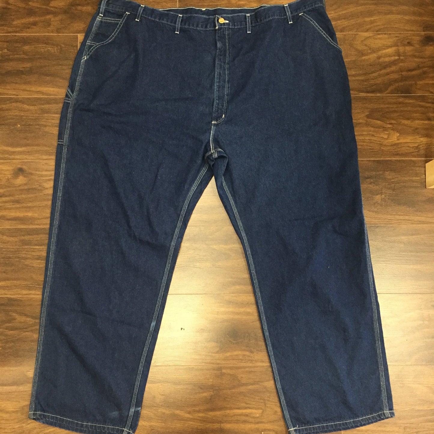 Giant 1980s Carhartt carpenter pants 56" waist Union Made in USA