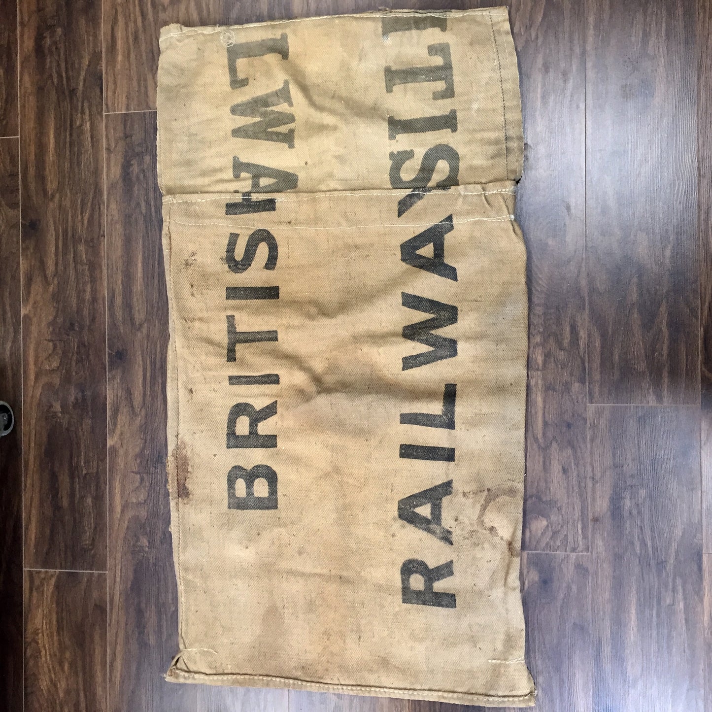 1950s British Railways mail sack